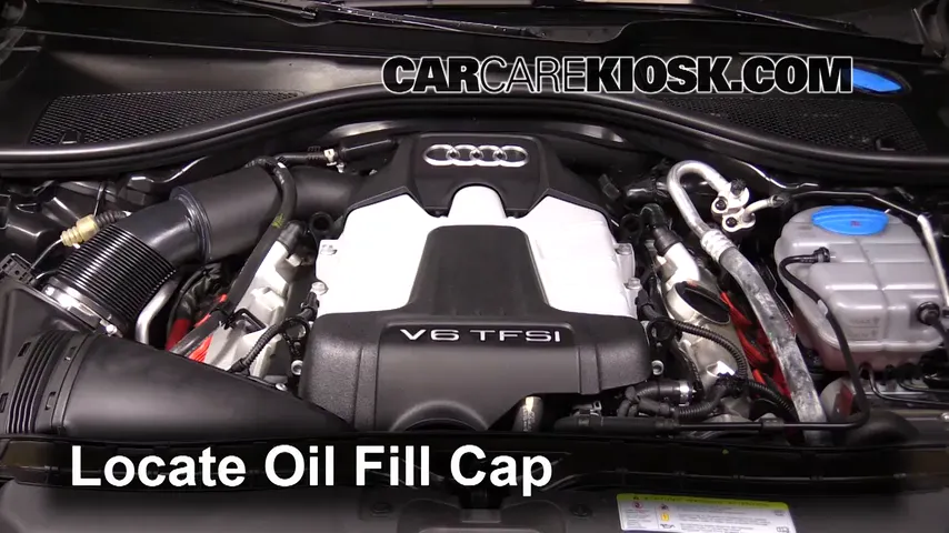 2013 Audi A6 Quattro Premium 3.0L V6 Supercharged Oil
